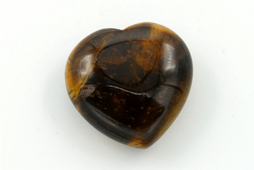 Srdíčko tygří oko 3 cm