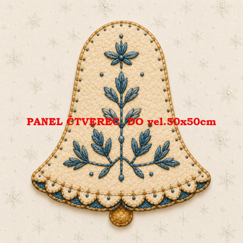 Bavlněný panel 10x10 cm