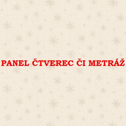 Bavlněná látka - vánoční