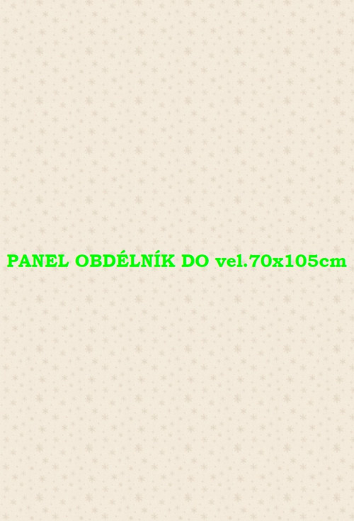 Bavlněný panel 40 x 60 cm