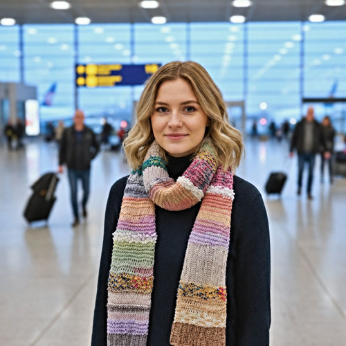 Ručně Pletená Šála - Karolína