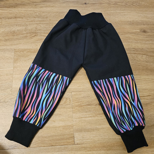 Softshell s fleecem kalhoty