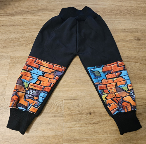 Softshell s fleecem kalhoty