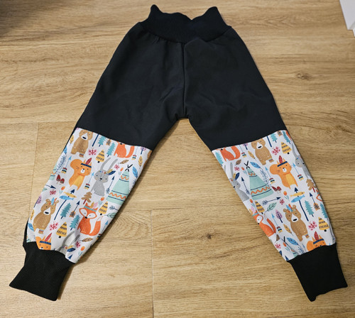 Softshell s fleecem kalhoty
