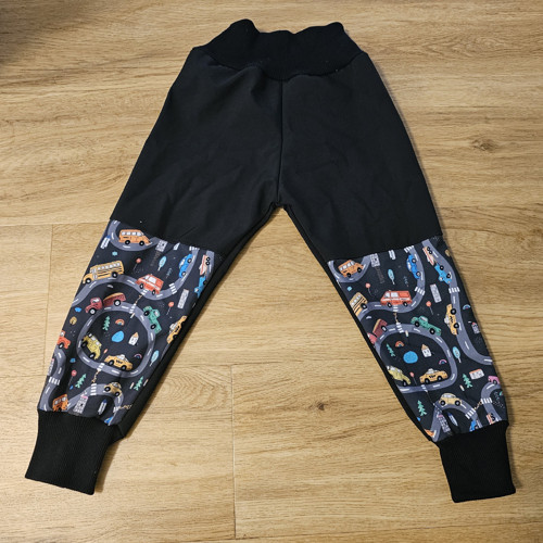 Softshell s fleecem kalhoty