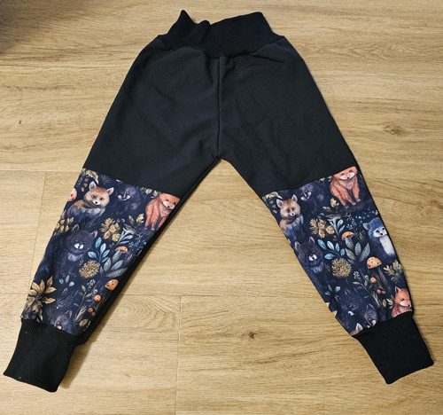 Softshell s fleecem kalhoty