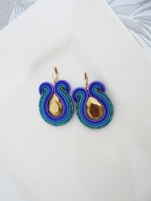 Soutache náušnice
