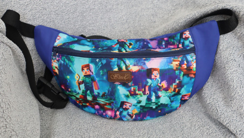 Dětská ledvinka - crossbody kabelka - softshell