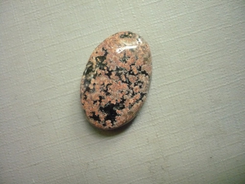 Kabošon - flower obsidián 25 mm, č.23f