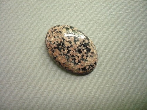 Kabošon - flower obsidián 25 mm, č.24f