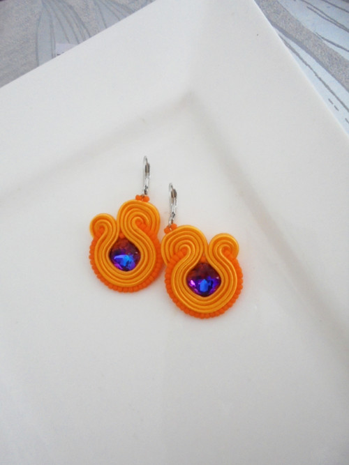 Soutache náušnice