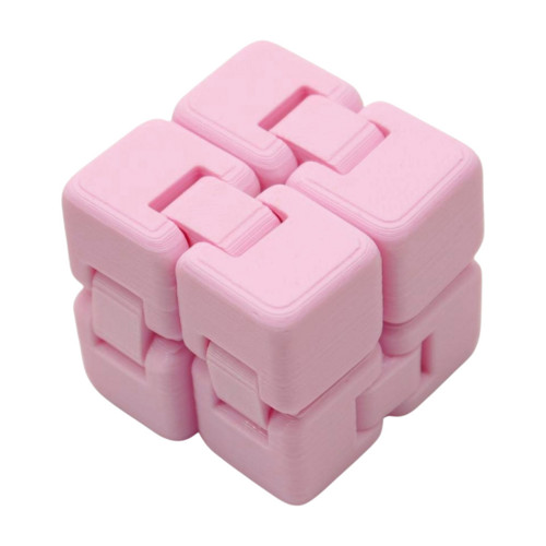 Infinity Cube KIDS – antistresová kostka Ružová