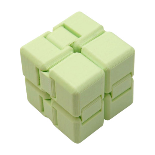 Infinity Cube KIDS – antistresová kostka Zelená