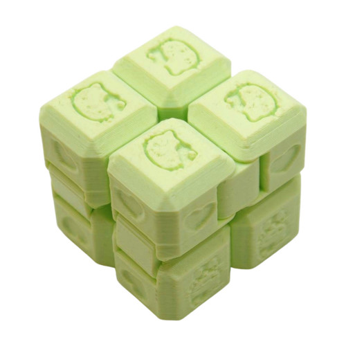Infinity Cube SWEET EDITION – kawaii kostka Zelená