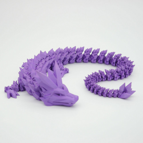 Křišťálový drak - Crystal dragon 62cm