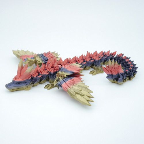 Krišťálový drak CrystalWing Dragon 37cm