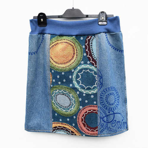 Sukně Denim Blossom