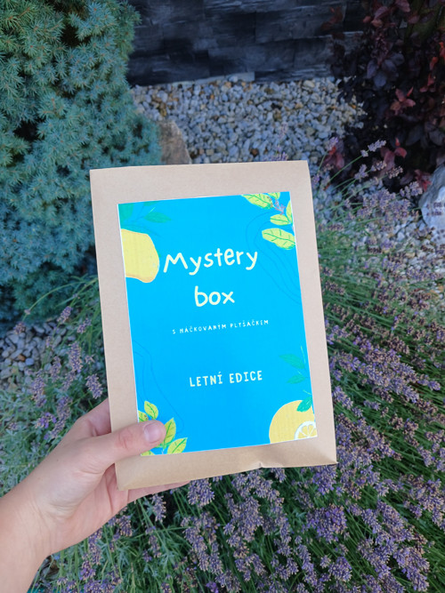 Mystery box s háčkovaným plyšákem