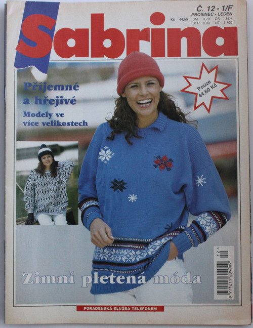 Časopis Sabrina č.12-1/F
