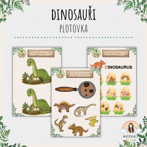 Dinosauři, plotovka
