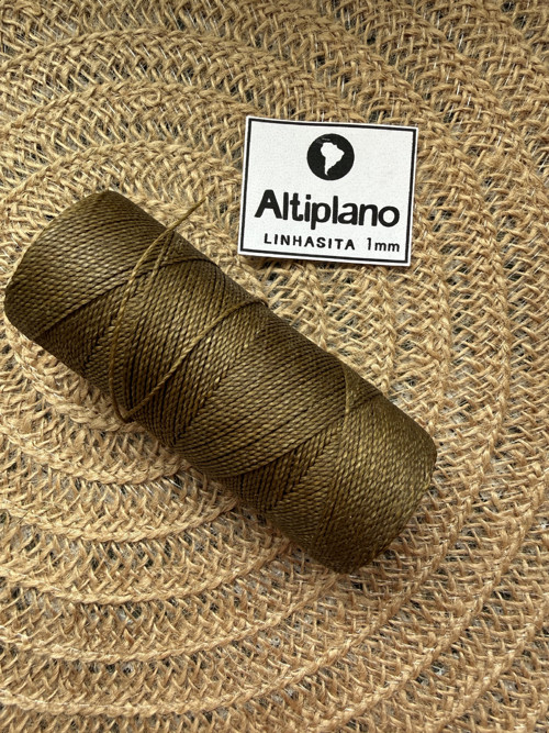 Zbytek LINHASITA 1mm macramé 222