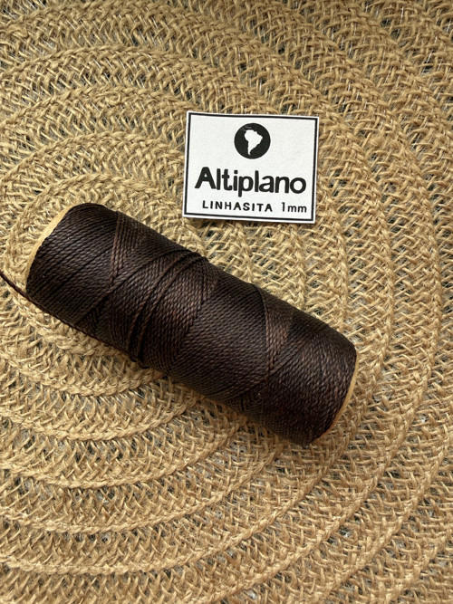 Zbytek LINHASITA 1mm macramé 452