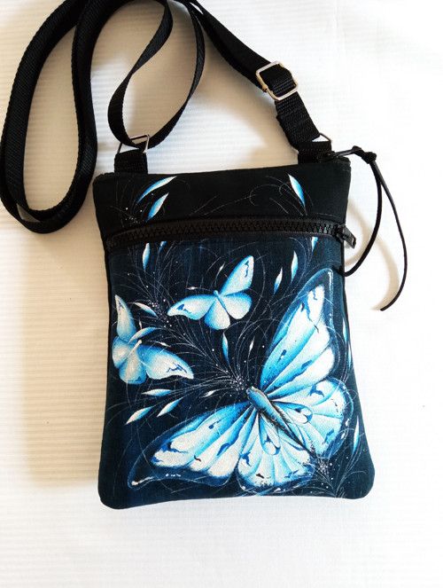 Crossbody s kapsou-MODRÁSCI