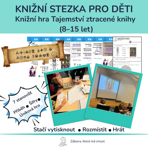 Tajemství ztracené knihy – úniková stezka