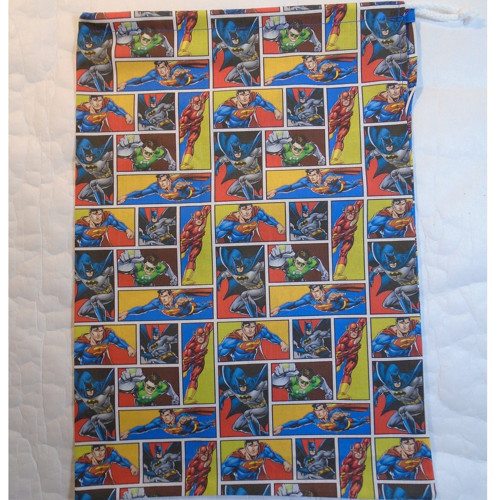 Sáček na cvičky,bačkorky a jiné - SUPERMAN komiks