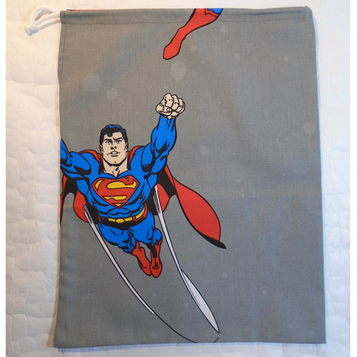Sáček na cvičky,bačkorky a jiné - SUPERMAN