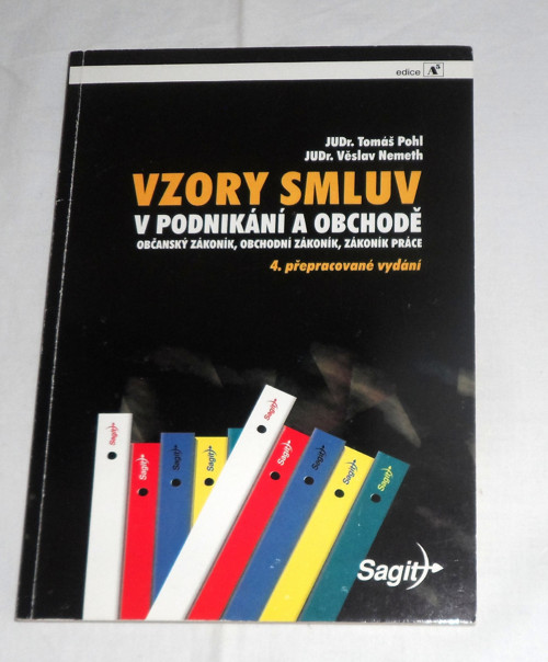VZORY SMLUV v podnikání a obchodě, 1998 — foto 1