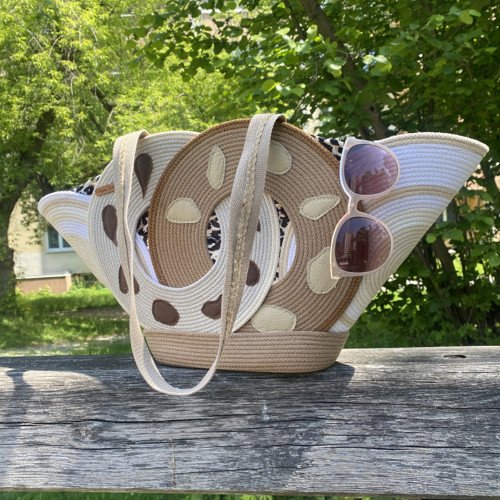 Zero waste kabelka z bavlněné šňůry – druhá šance