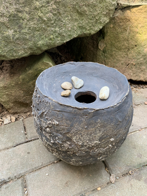 Keramická váza wabi sabi