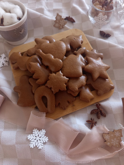 Sada nezdobených vánočních perníčků (220g)