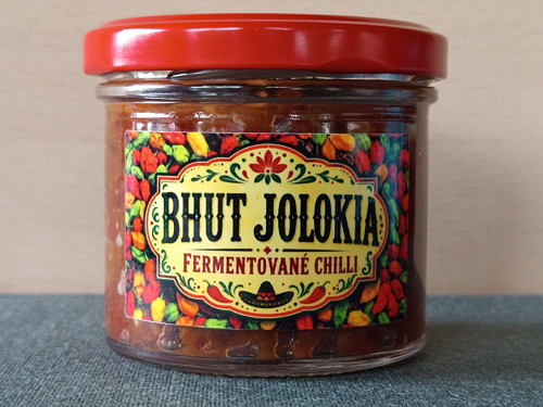 Bhut Jolokia Fermentované Chilli — foto 1