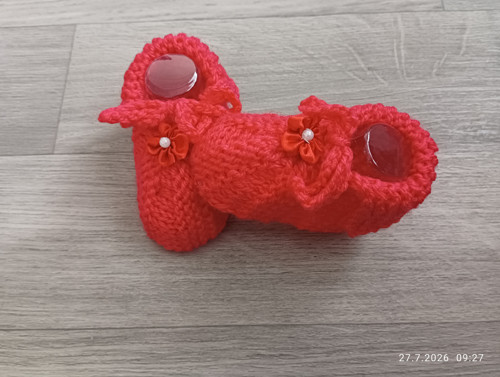 Pletené bačkůrky