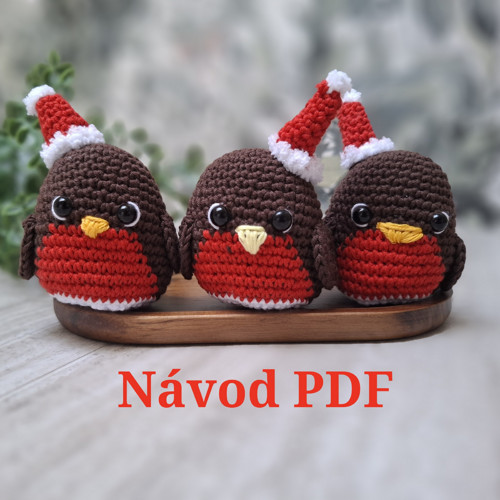 Návod na háčkovanou červenku PDF
