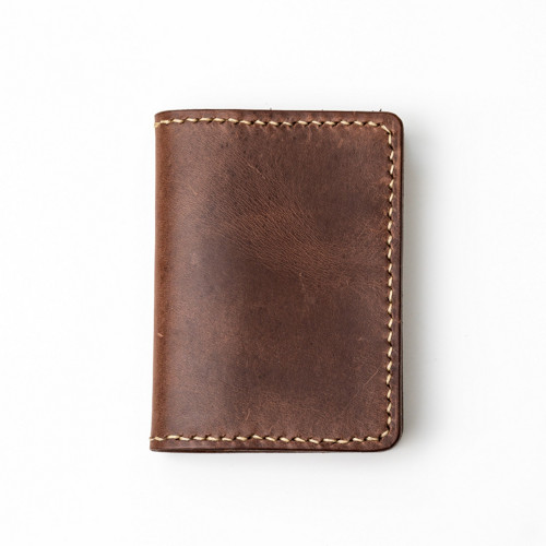 Cardholder - kožená peněženka na karty (knížka)