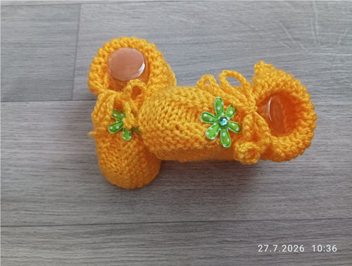 Pletené bačkůrky — foto 1