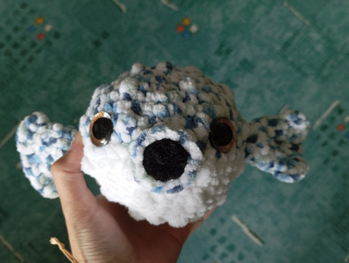 Háčkovaná Puffer Fish
