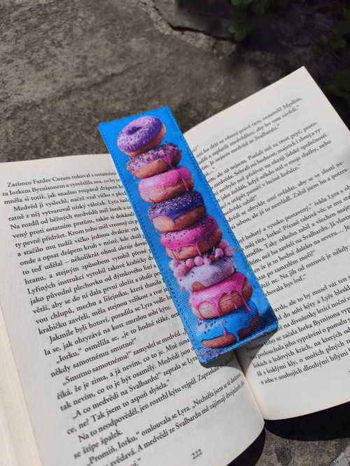 Záložka do knihy - Donuty 1.