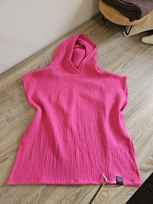 Mušelínové pončo