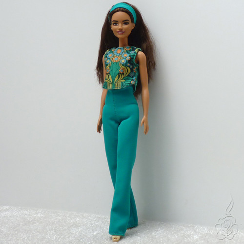 Kalhoty a top pro Barbie