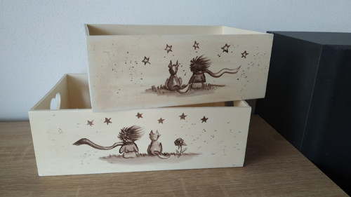 Úložné boxy, krabička, sada