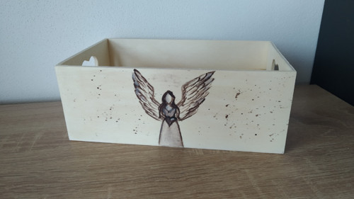 Úložný box, anděl