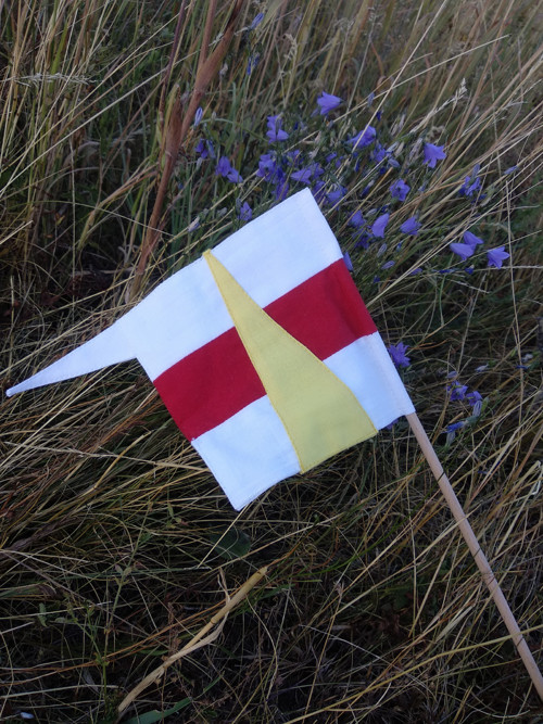 Racek Kobyla praporek / Radzig Kobyla handflag