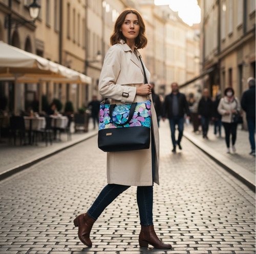 Kabelka Roda Rozkvetlá zahrada