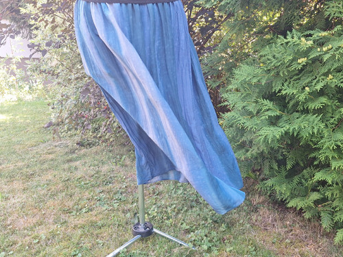 Sukně, ručně malované hedvábí