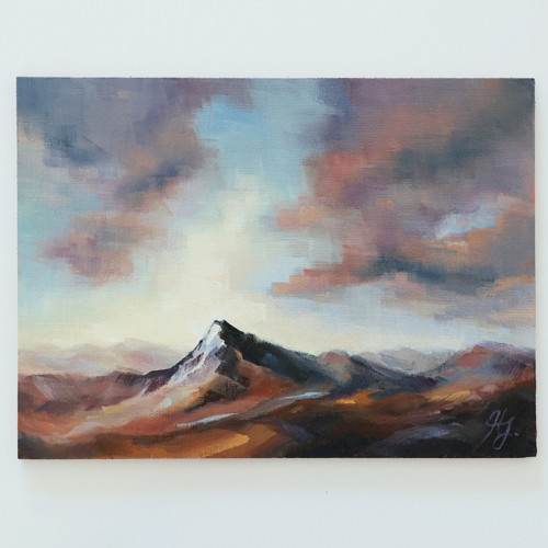Studie krajiny č. 6 | 18 × 13 cm