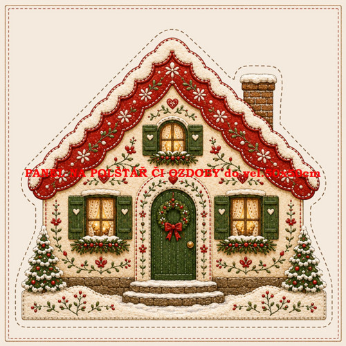Bavlněný panel 10x10 cm